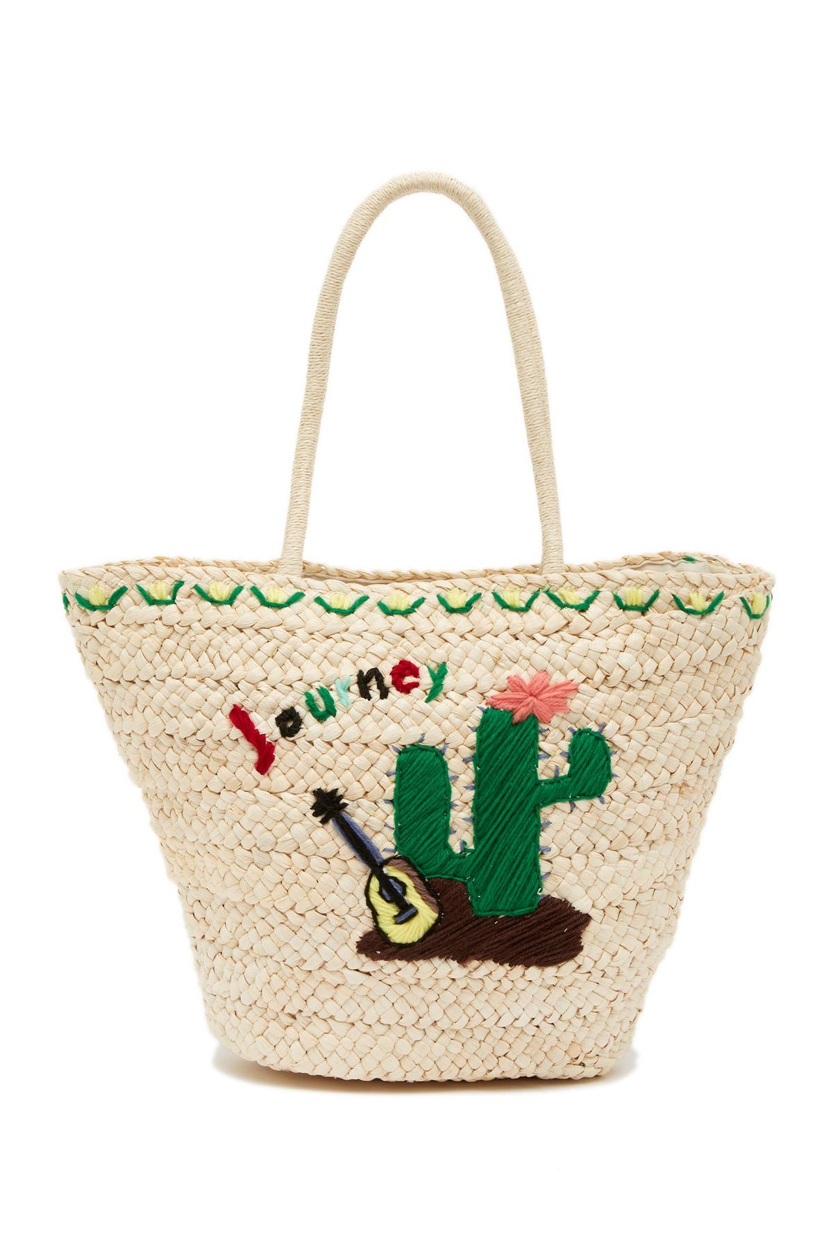 Cactus Straw Purse